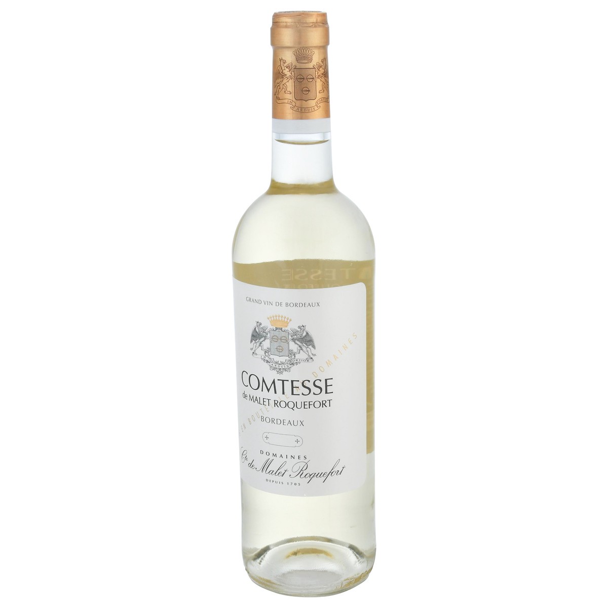 slide 10 of 12, Comtesse de Malet Roquefort Bordeaux Blanc 750 ml, 750 ml