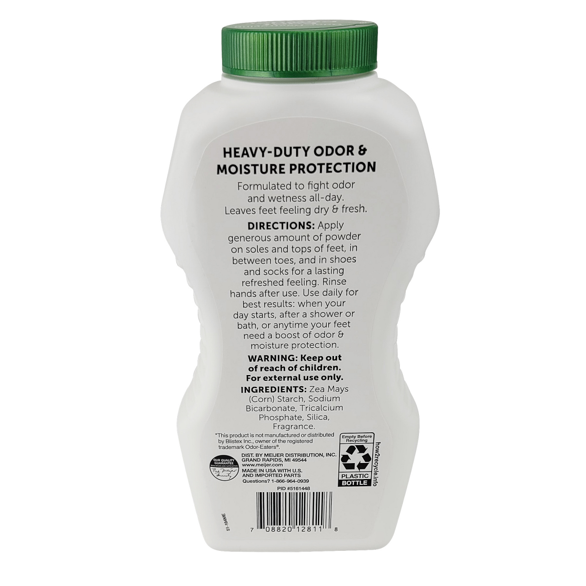 slide 10 of 13, Meijer Odor Destorying Foot Powder, 6 oz