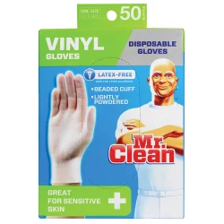Mr. Clean Vinyl Disposable Gloves