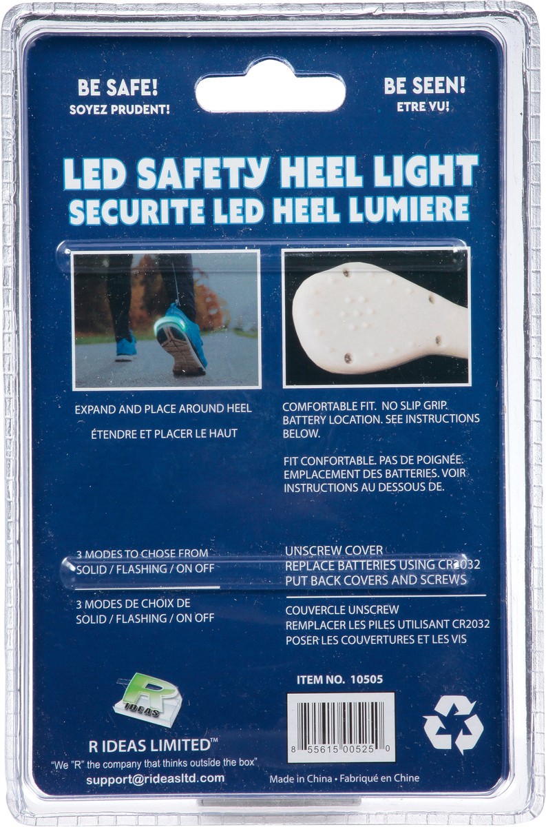 slide 7 of 12, R Ideas Led Safety Heel Light, MED
