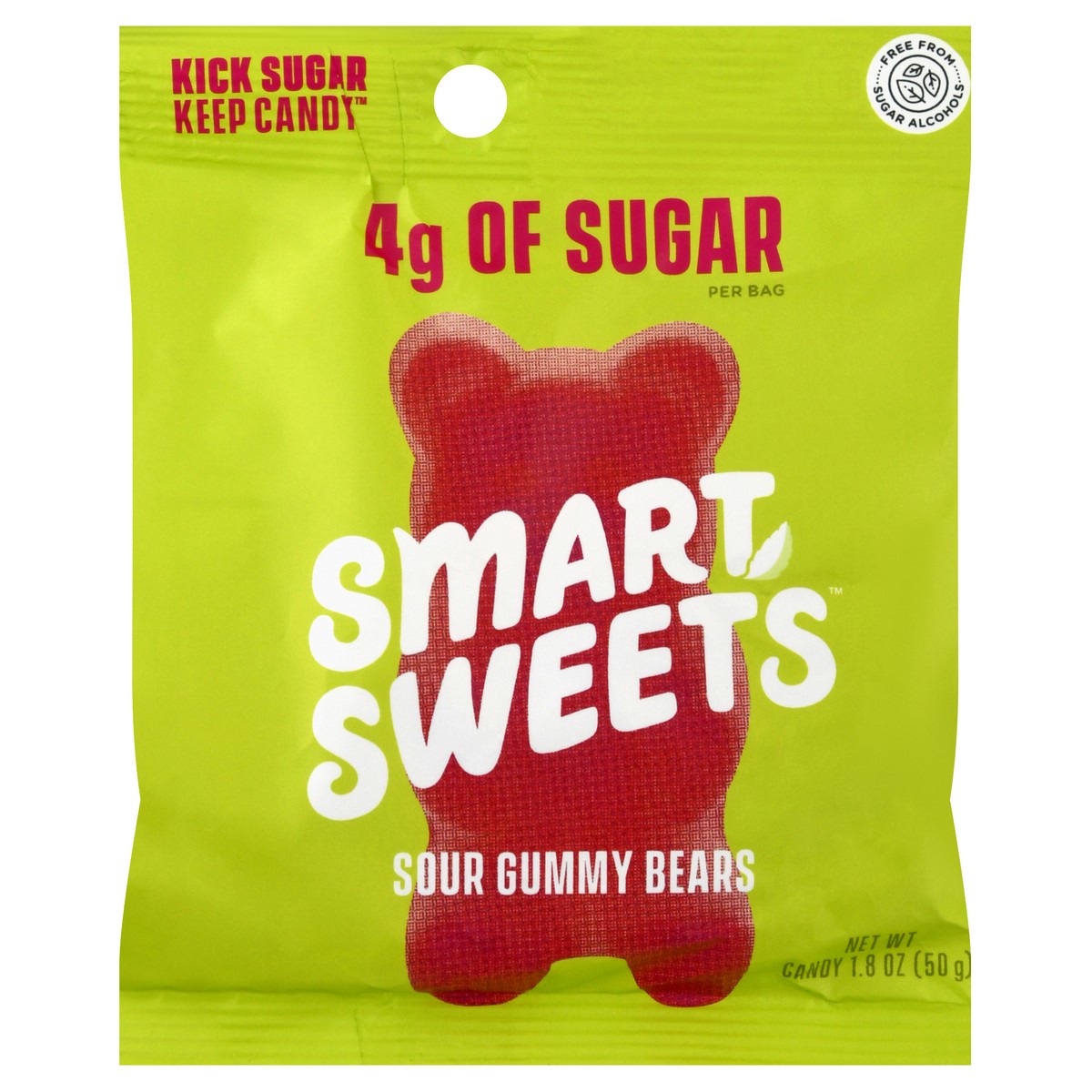slide 1 of 5, SmartSweets Sour Gummy Bears 1.8 oz, 1.8 oz