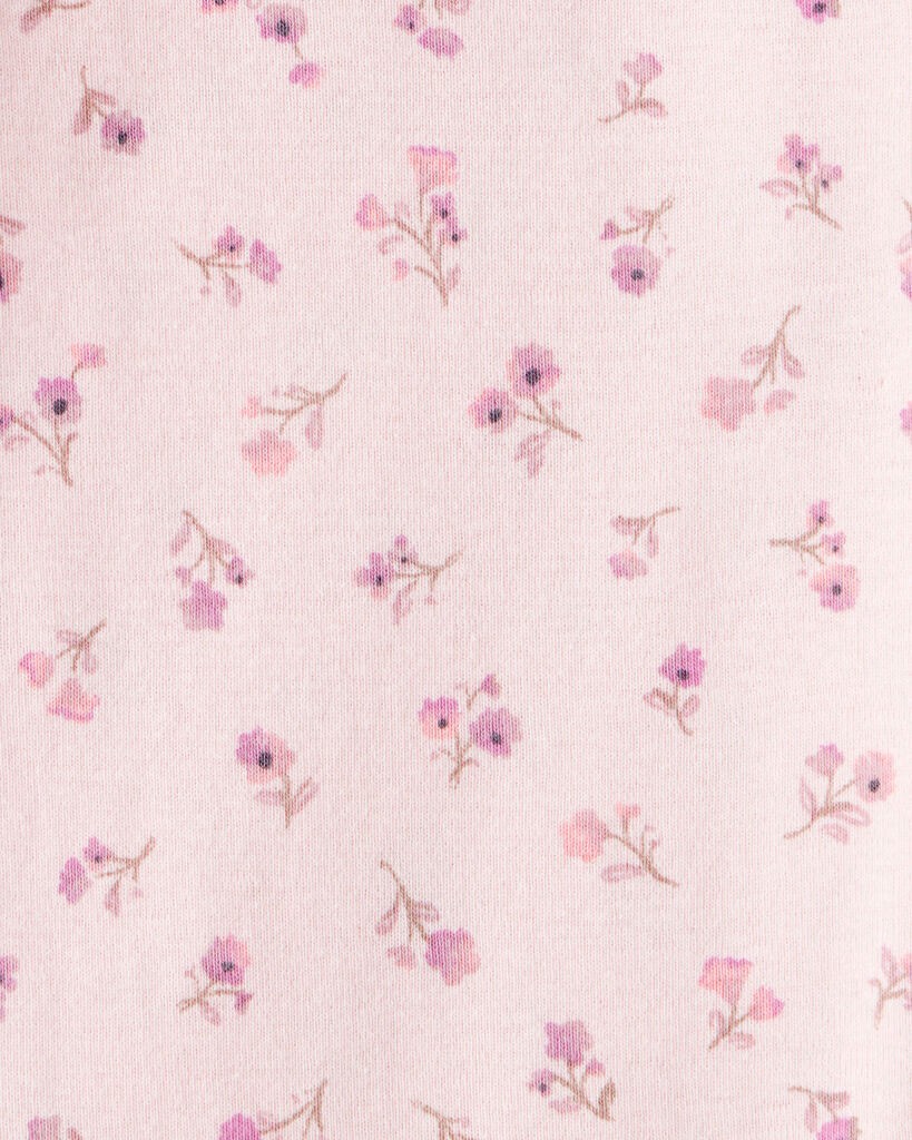 slide 3 of 5, Carter's Baby Girl 4-Pack Koala Print Cotton Long-Sleeve Multipack Bodysuits - Purple/White/Pink Multi 24M, 1 ct