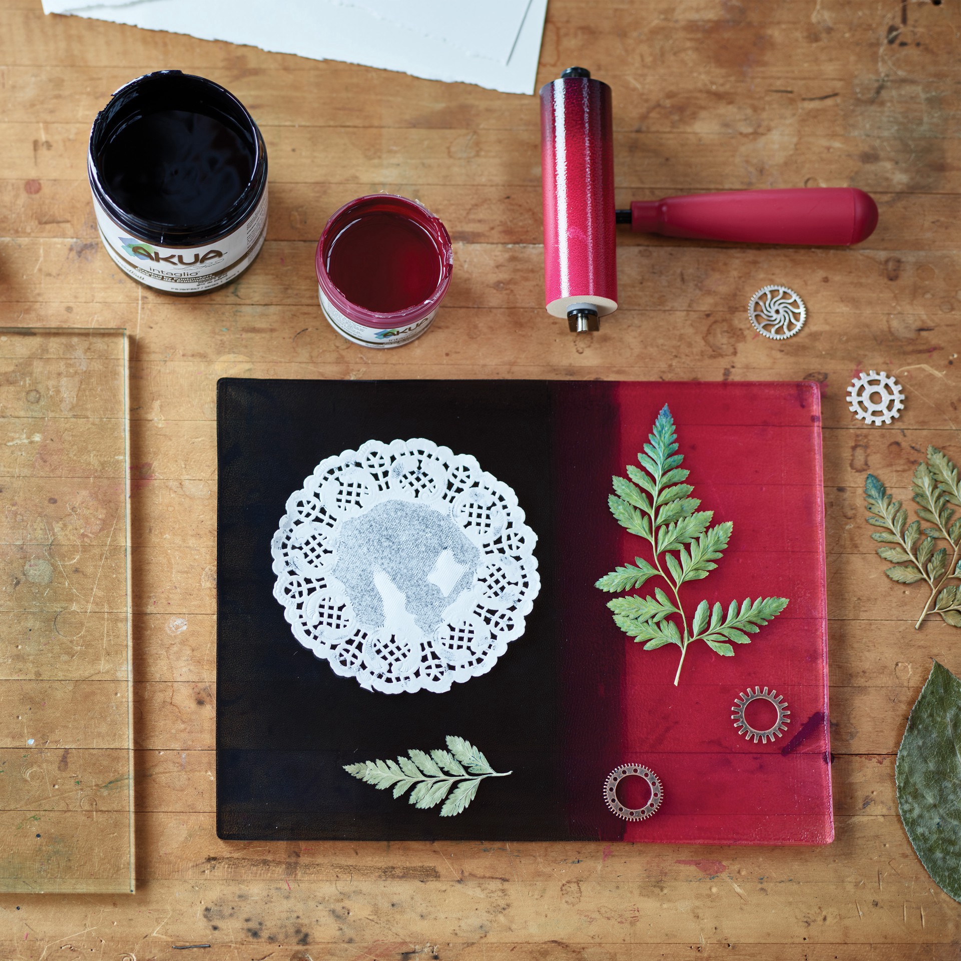 slide 2 of 2, Speedball Gel Printing Plate, 8 in x 10 in