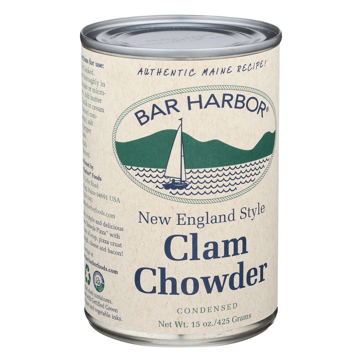 slide 2 of 9, Bar Harbor New England Clam Chowder Soup, 15 oz