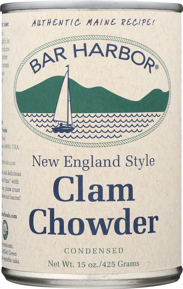 slide 6 of 9, Bar Harbor New England Clam Chowder Soup, 15 oz