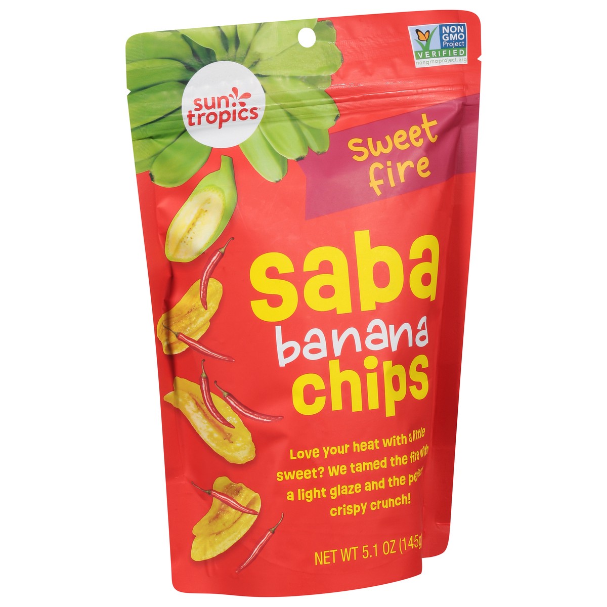 slide 6 of 13, Sun Tropics Saba Banana Chips Sweet Chil, 5.1 oz