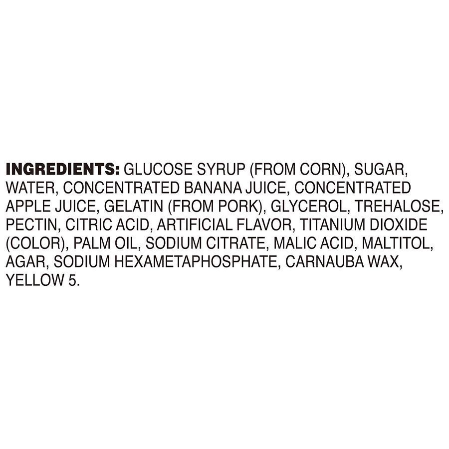 slide 4 of 4, Nice! Gummy Peelable Candy & Sticker Filled Eggs Banana, 2.53 oz