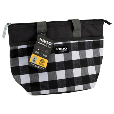 slide 1 of 11, Mini Gingham Black & Whit, 1 ct