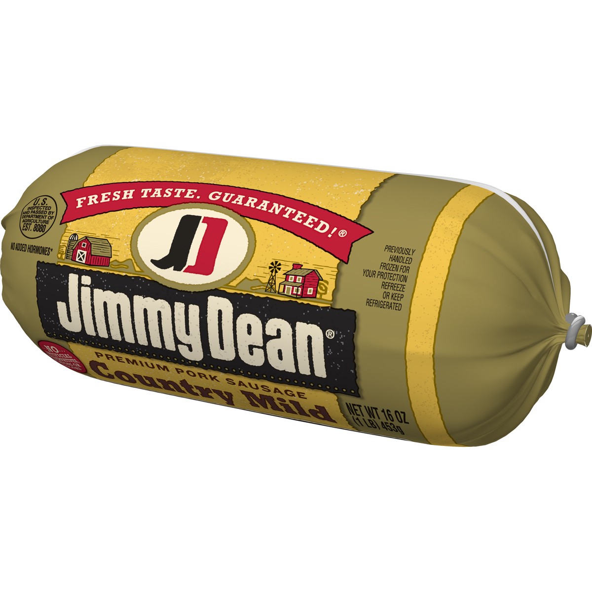 slide 3 of 5, Jimmy Dean Premium Pork Country Mild Breakfast Sausage Roll, 16 oz, 16 oz