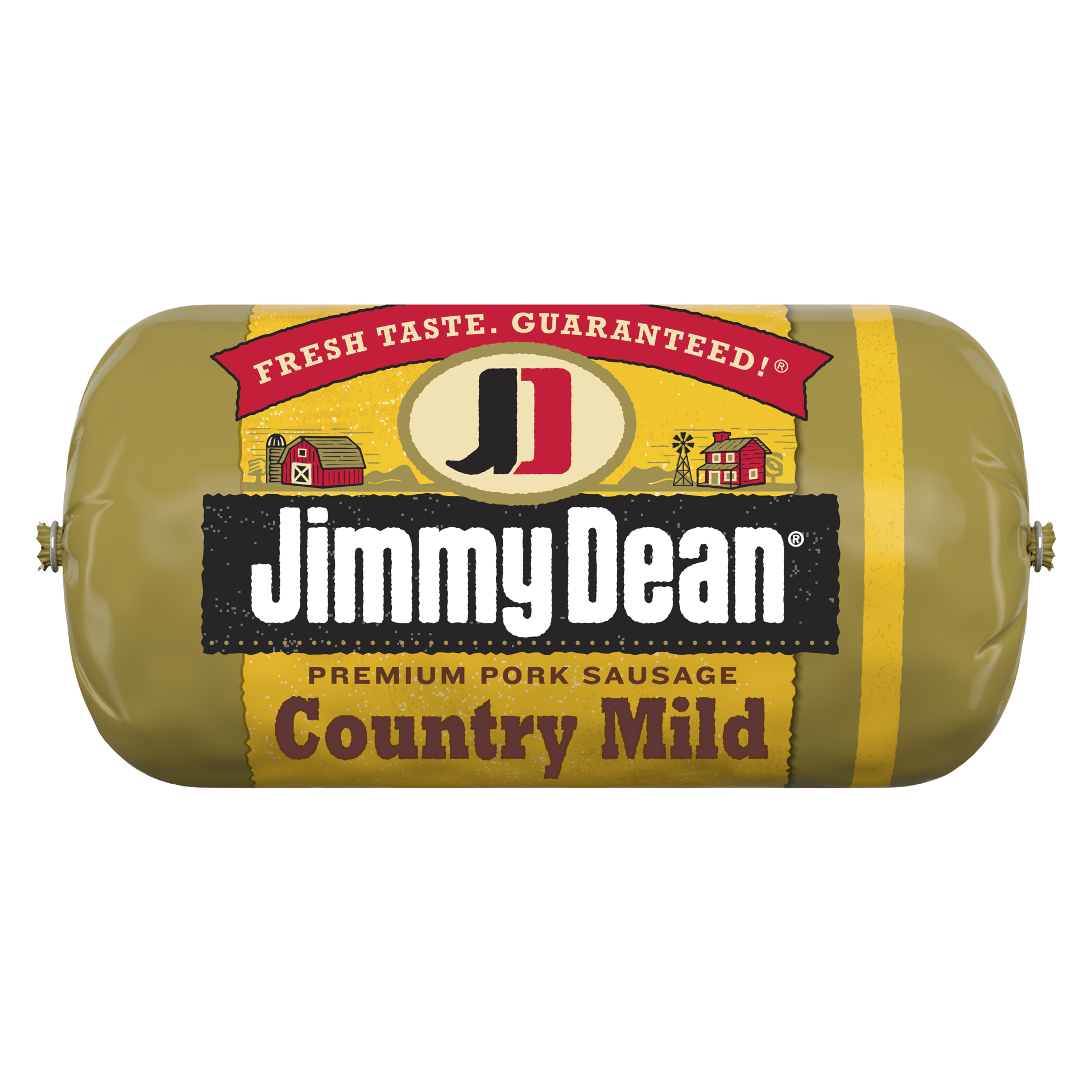 slide 1 of 5, Jimmy Dean Premium Pork Country Mild Breakfast Sausage Roll, 16 oz, 453.59 g