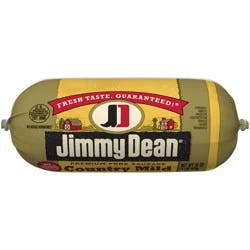 Jimmy Dean Premium Pork Country Mild Breakfast Sausage Roll, 16 oz