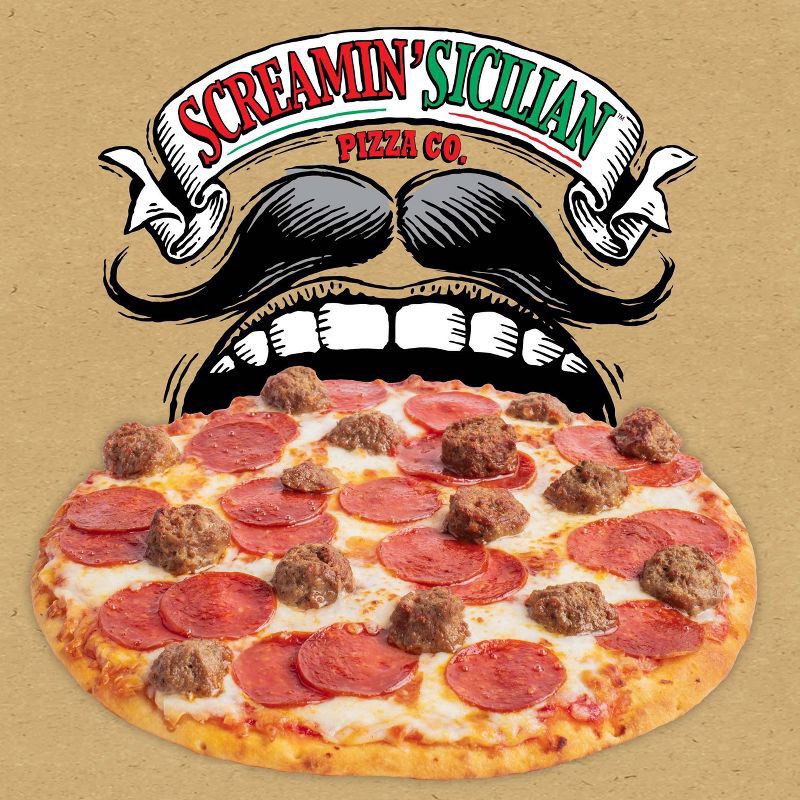 slide 3 of 3, Palermo's Screamin' Sicilian Mambo Italiano Frozen Pizza - 23.5oz, 23.5 oz