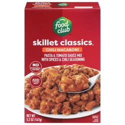 Food Club Skillet Classics Chili Macaroni 5.2 oz