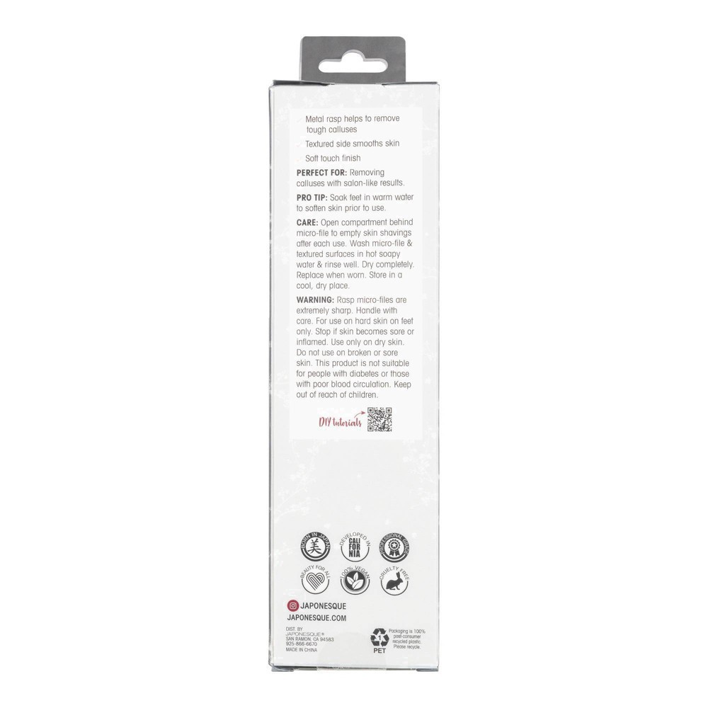 slide 9 of 41, JAPONESQUE Foot Smoother Soft Touch, 1 ct