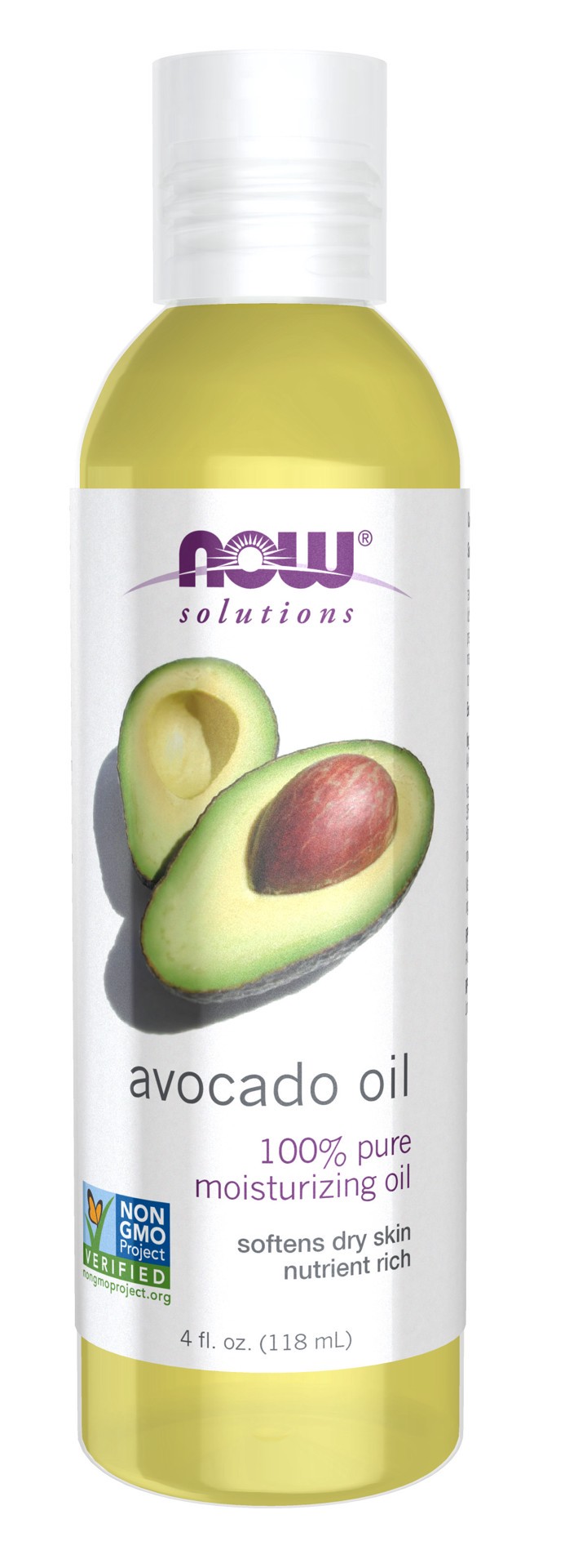 slide 1 of 5, NOW Solutions Avocado Oil - 4 fl. oz., 4 fl oz