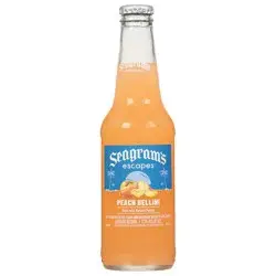 Seagram's Escapes Peach Fuzzy Navel Bottle