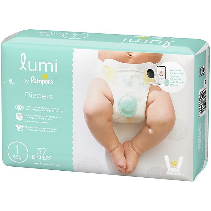 Lumi by Pampers Mega Pack Disposable Diapers 37 ct size 1 Shipt