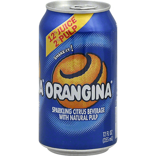 slide 2 of 3, Orangina Sparkling Citrus Beverage With Natural Pulp, 6 ct