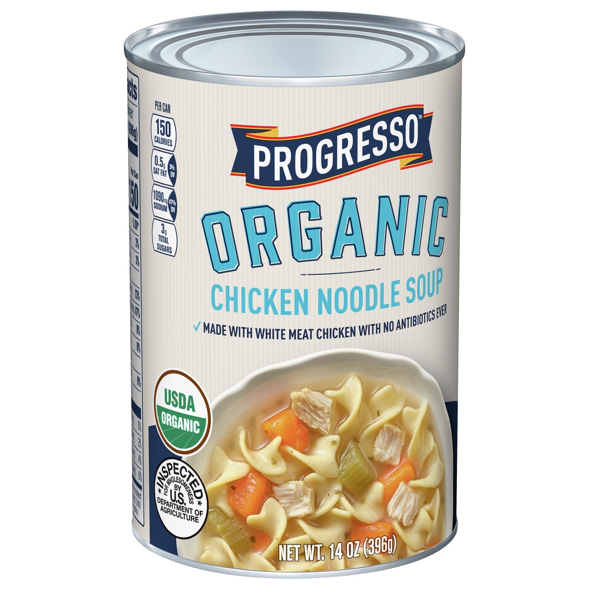 slide 4 of 9, Progresso Organic Canned Soup, Chicken Noodle Soup, 14 oz, 14 oz