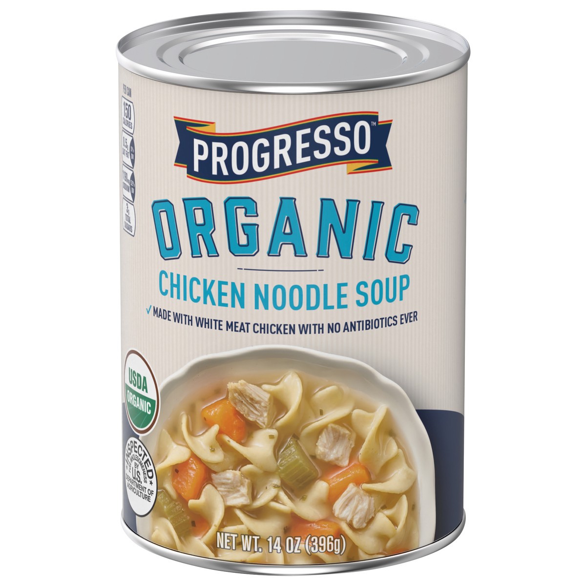 slide 1 of 9, Progresso Organic Canned Soup, Chicken Noodle Soup, 14 oz, 14 oz