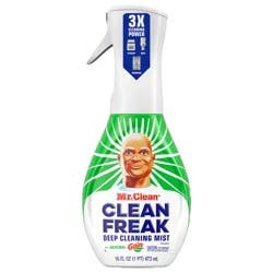 Mr. Clean Clean Freak All Purpose Cleaner Spray, Multi-Surface Cleaning, Gain, Refill, 16oz