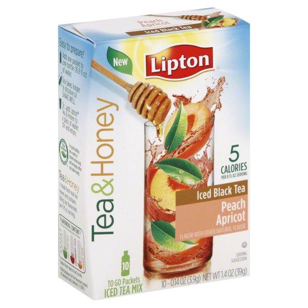 slide 1 of 4, Lipton Iced Tea Mix 10 ea, 10 ct