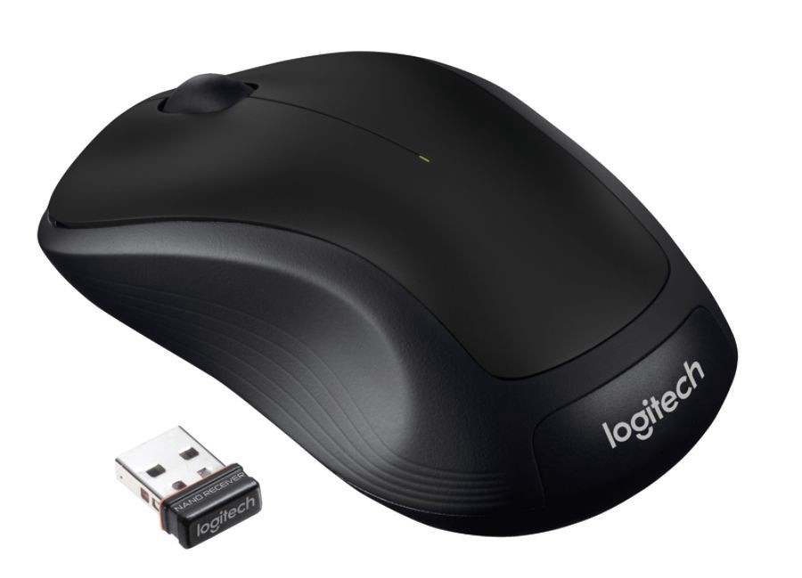 slide 2 of 4, Logitech M310 Wireless Optical Mouse, Black, 1 ct