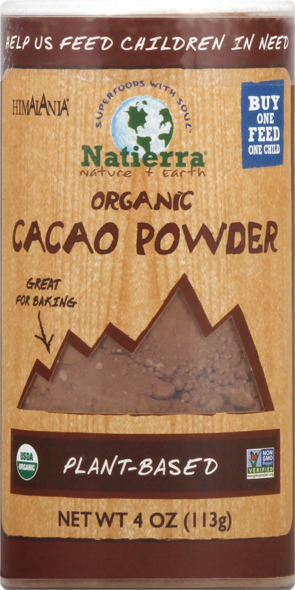 slide 3 of 12, Natierra Cacao Powder Shaker, 4 oz