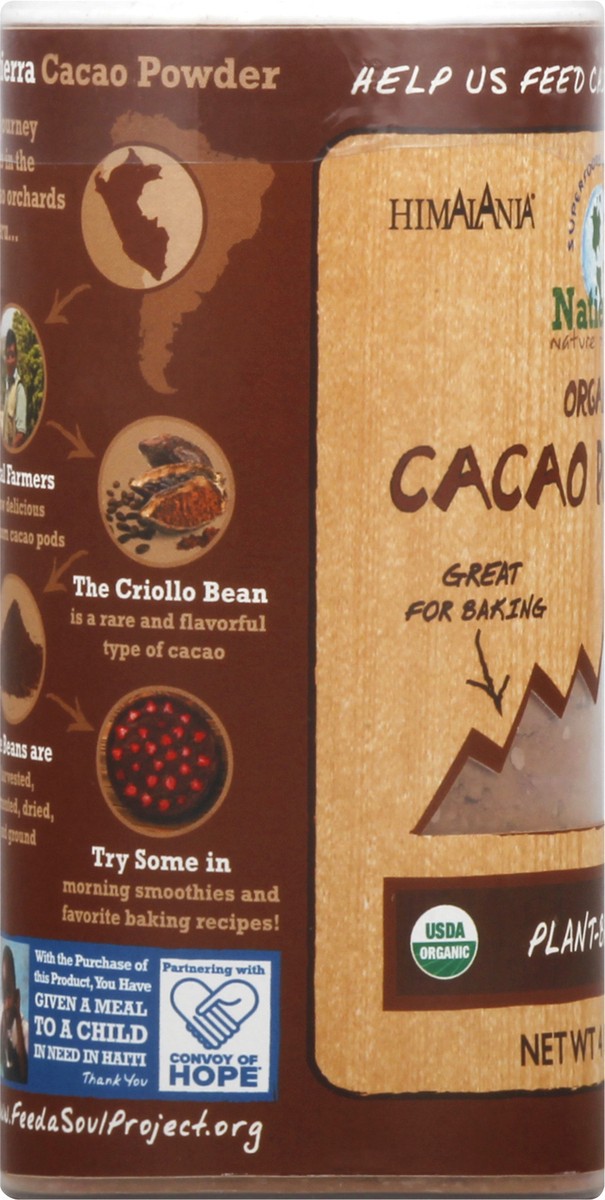 slide 4 of 12, Natierra Cacao Powder Shaker, 4 oz