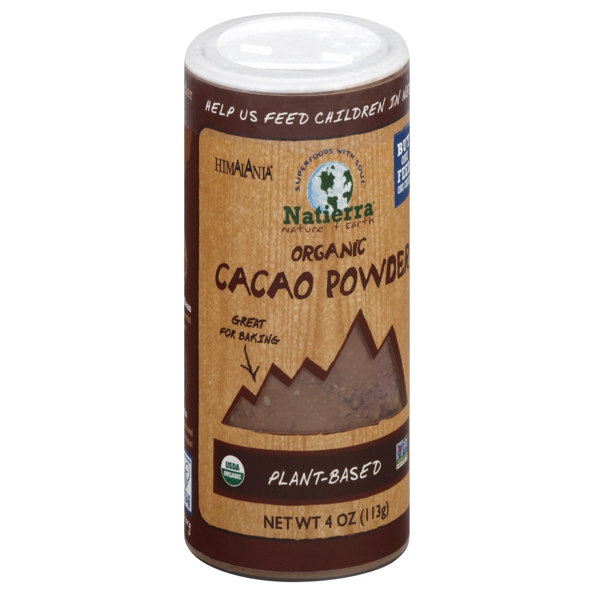 slide 9 of 12, Natierra Cacao Powder Shaker, 4 oz
