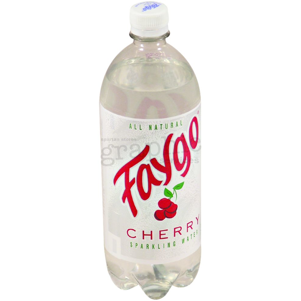 slide 1 of 1, Faygo Sparkling Water Cherry, 33.8 oz