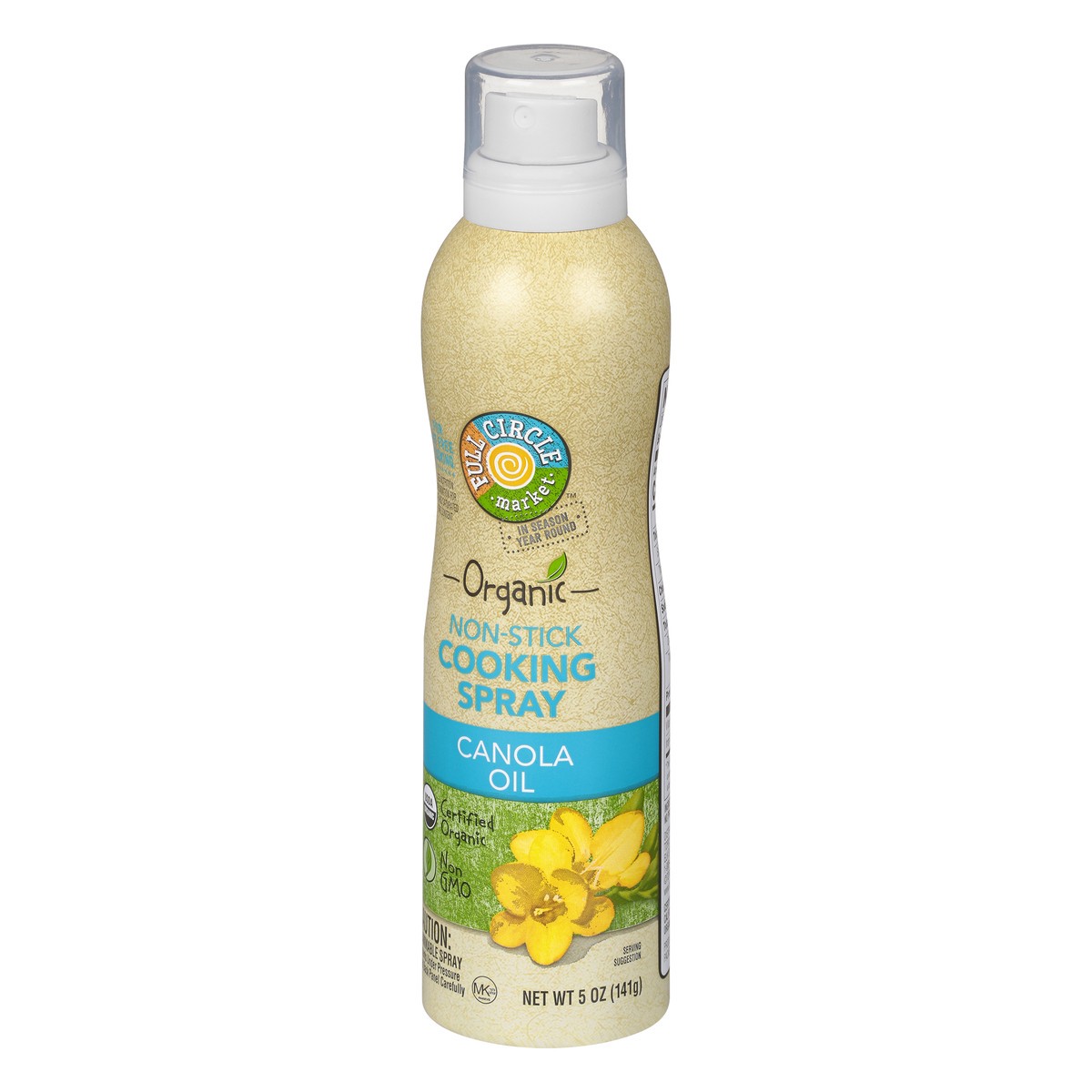 slide 3 of 9, Full Circle Market Organic Canola Oil Organic Non-Stick Cooking Spray 5 oz, 5 oz