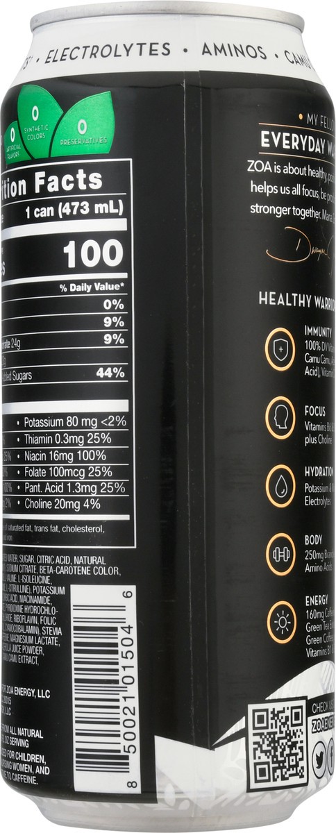 slide 5 of 12, Zoa Pineapple Coconut, 16 oz