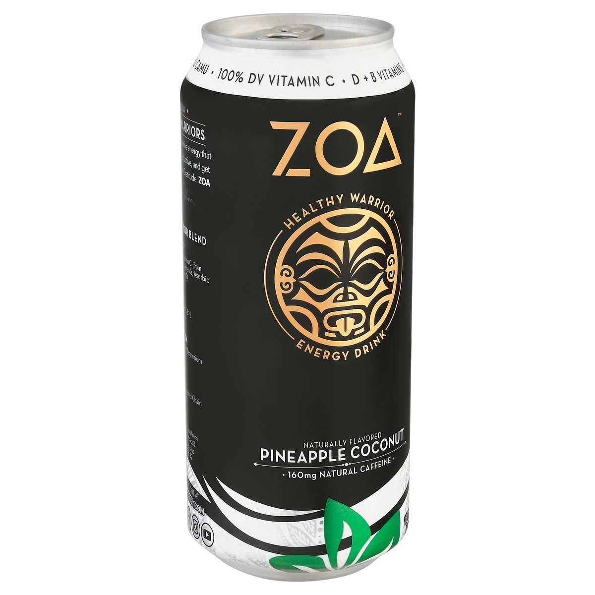 slide 9 of 12, Zoa Pineapple Coconut, 16 oz