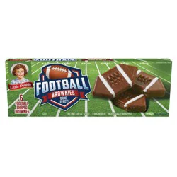 Snack Cakes, Little Debbie Family Pack Football Brownies