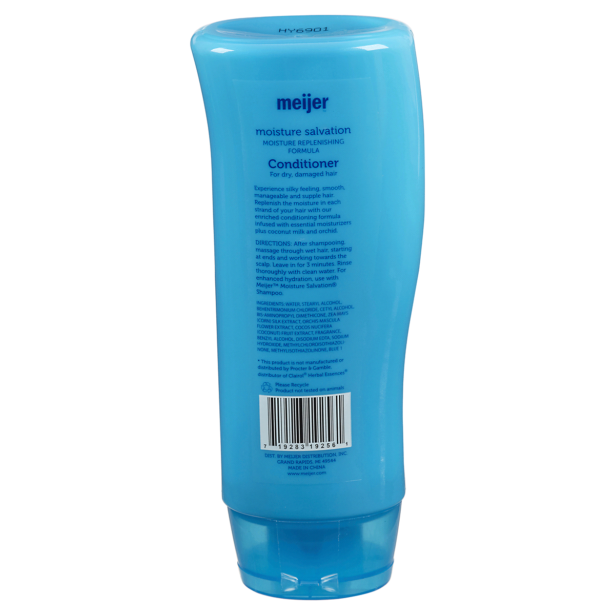 slide 3 of 3, Meijer Moisture Salvation Conditioner, 10.1 oz