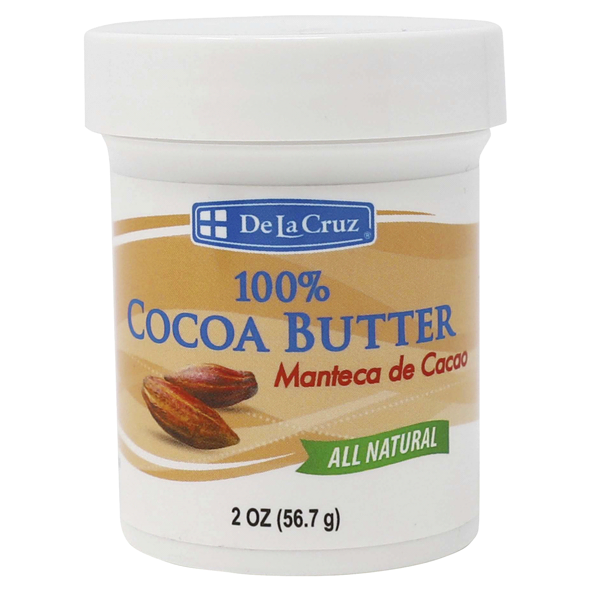 slide 1 of 1, De la Cruz Cocoa Butter 2 oz, 2 oz