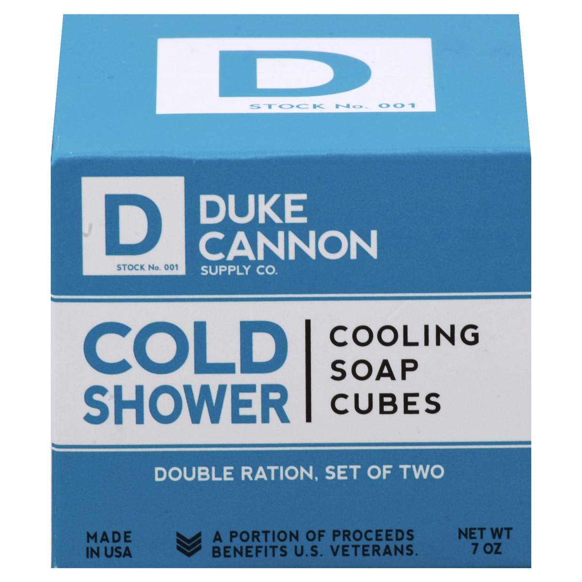 Duke Cannon Cold Shower Soap Cubes