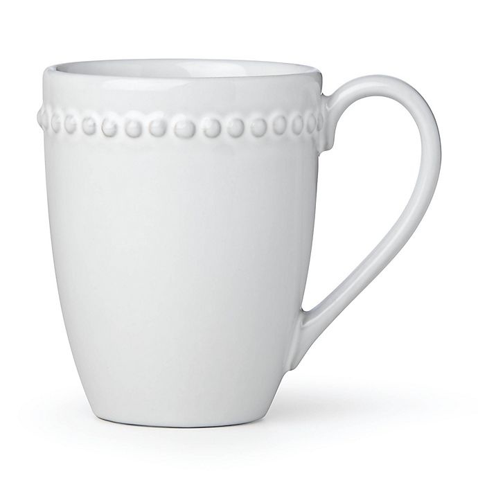 slide 1 of 1, Lenox French Carved Pearl Mug, 1 ct