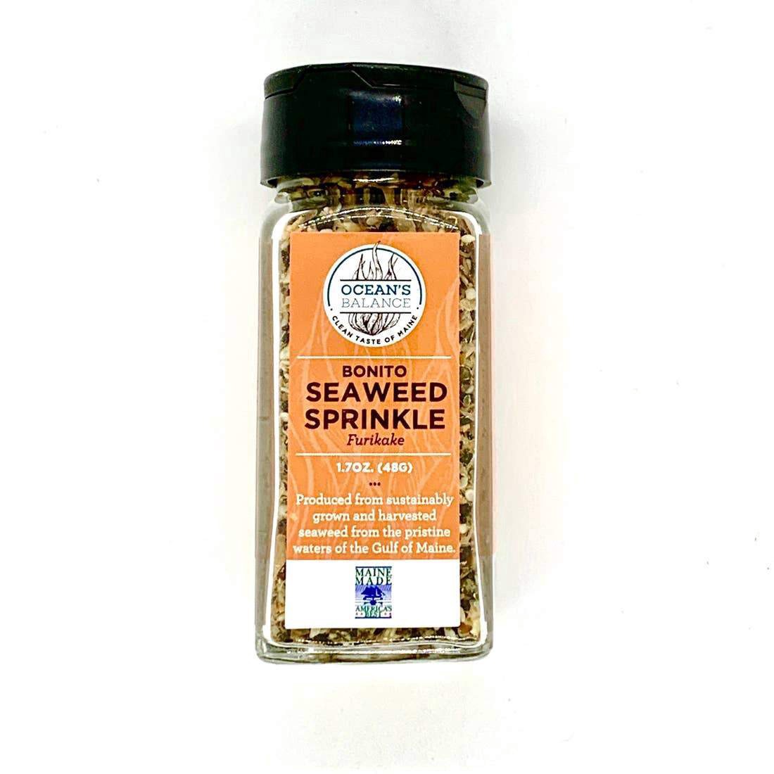 slide 1 of 1, Ocean's Balance Seaweed Sprinkles Bonito, 1.7 oz