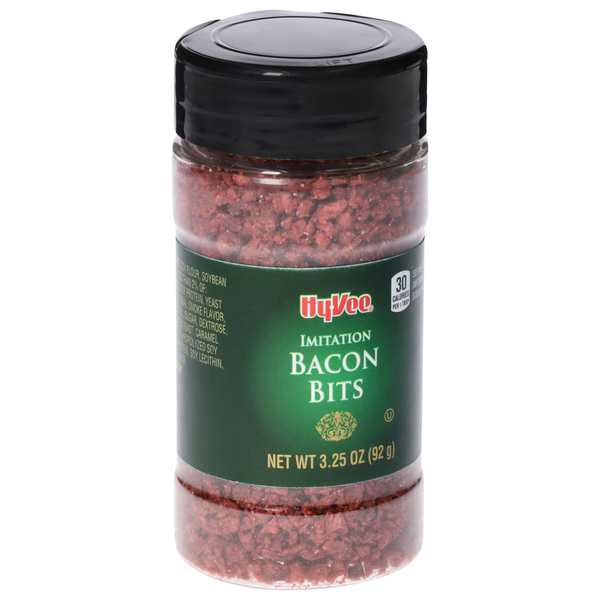 slide 1 of 1, Hy-vee Imitation Bacon Bits, 3.25 oz