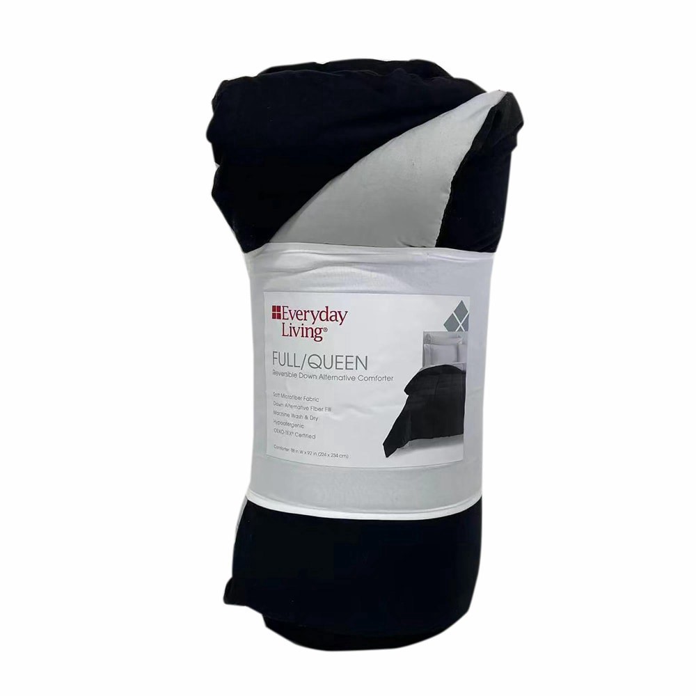 slide 2 of 2, Everyday Living Reversible Down Alternative Comforter, Full/Queen Size