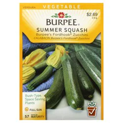 Burpee Summmer Squash, Fordhook Zucchini