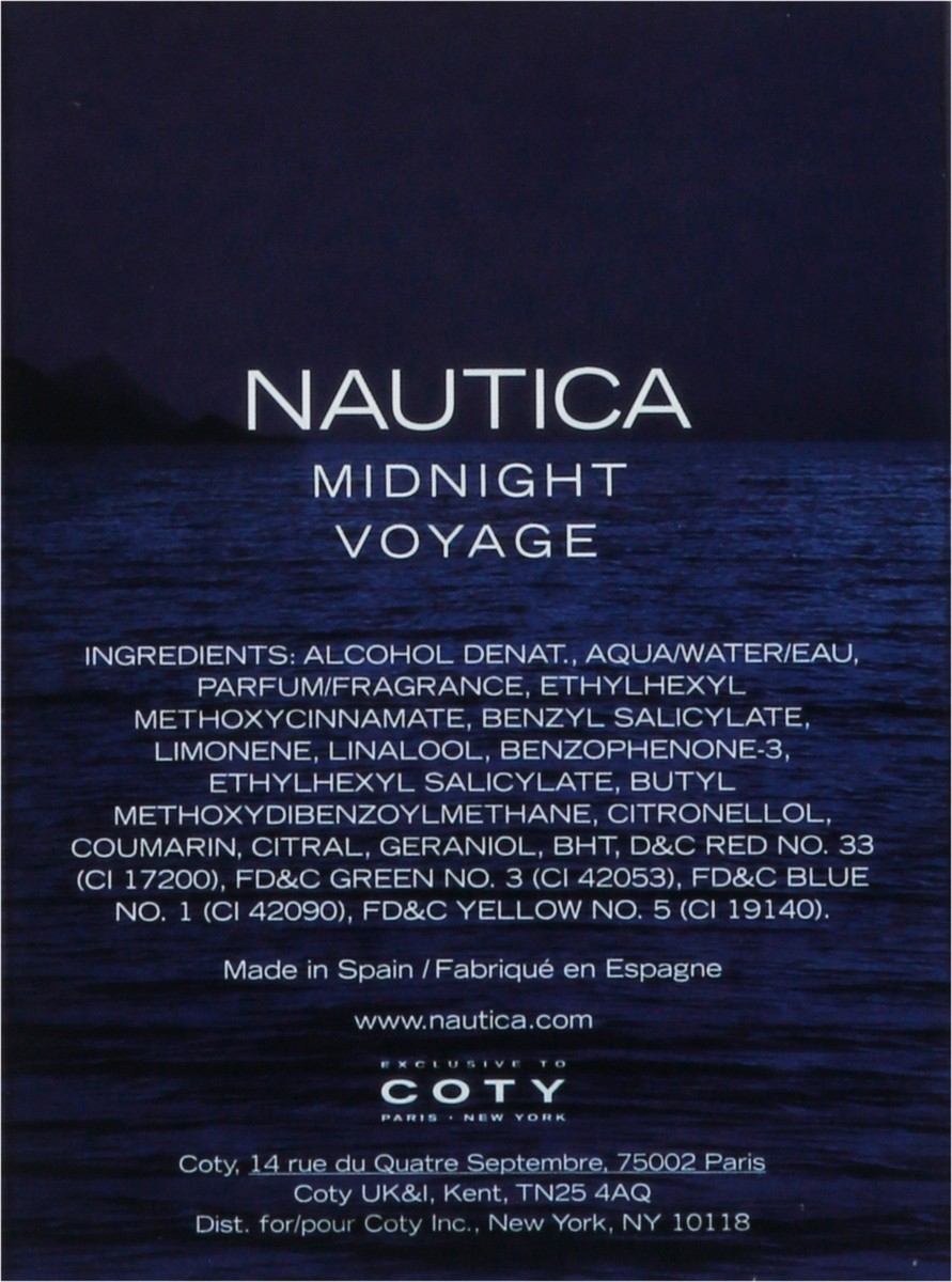 slide 8 of 13, Nautica Midnight Voyage Eau De Toilette Spray 1.6 fl oz, 1.6 fl oz