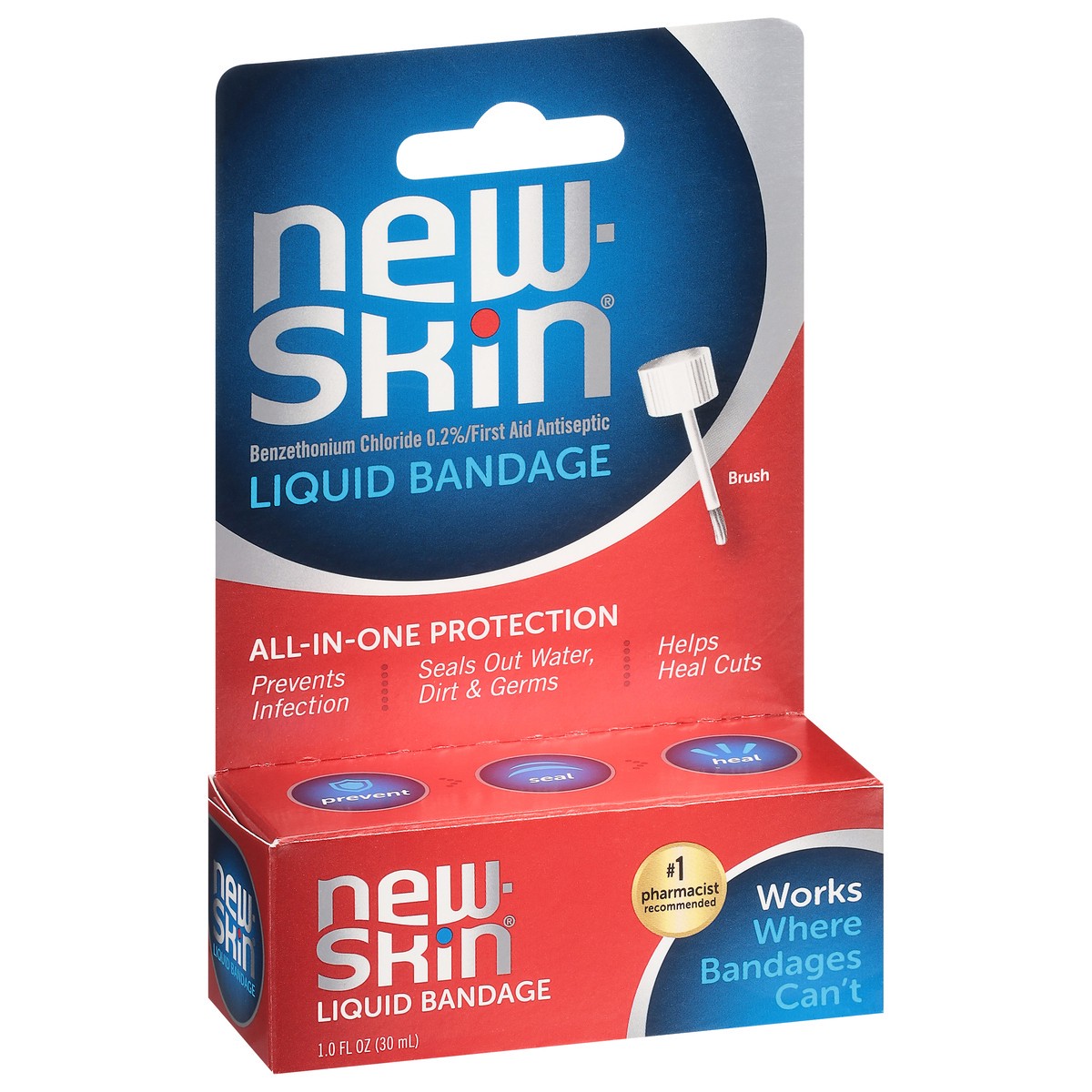 slide 7 of 9, New Skin Liquid Bandage 1.0 fl oz, 1 fl oz