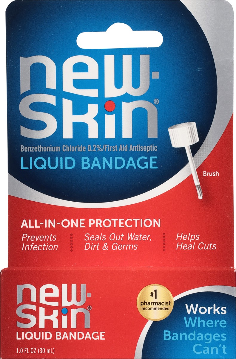 slide 3 of 9, New Skin Liquid Bandage 1.0 fl oz, 1 fl oz