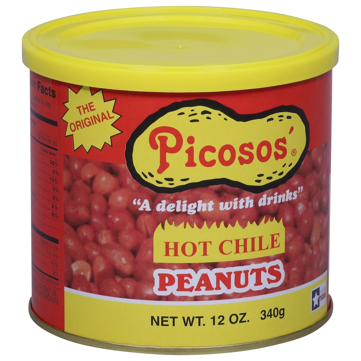 slide 8 of 14, Picosos' Hot Chile Peanuts 12 oz, 12 oz