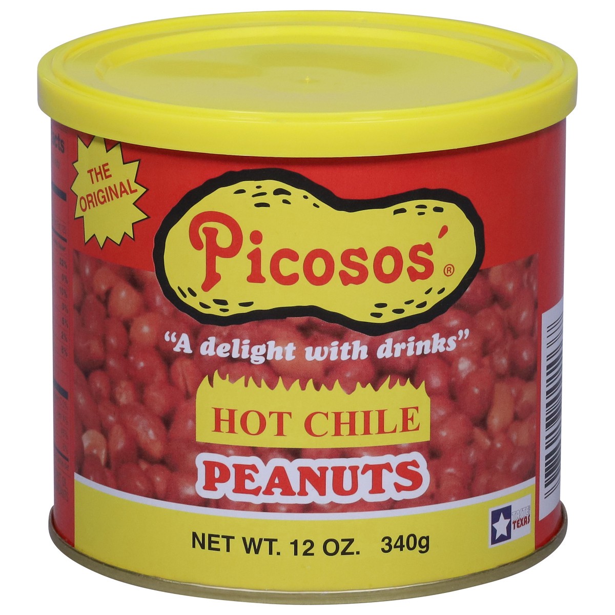 slide 6 of 14, Picosos' Hot Chile Peanuts 12 oz, 12 oz