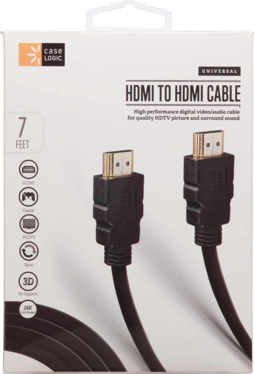 slide 8 of 9, Case Logic Universal HDMI To HDMI Cable, 1 ct