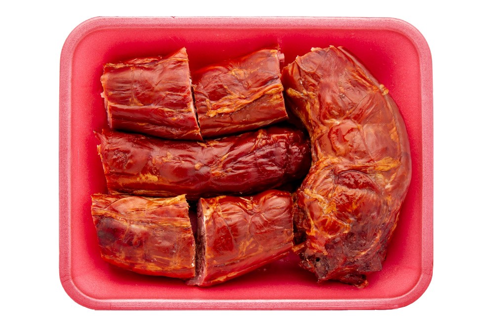 slide 1 of 1, Smoked Turkey Necks, per lb